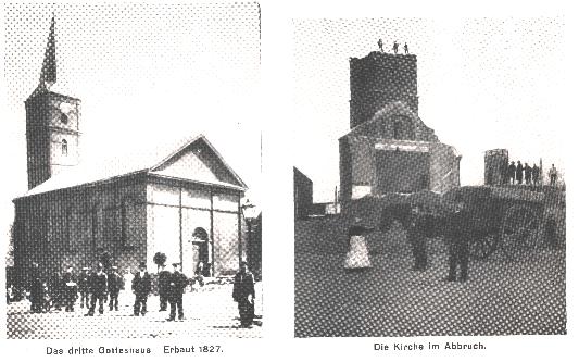 Das dritte Gotteshaus von 1827